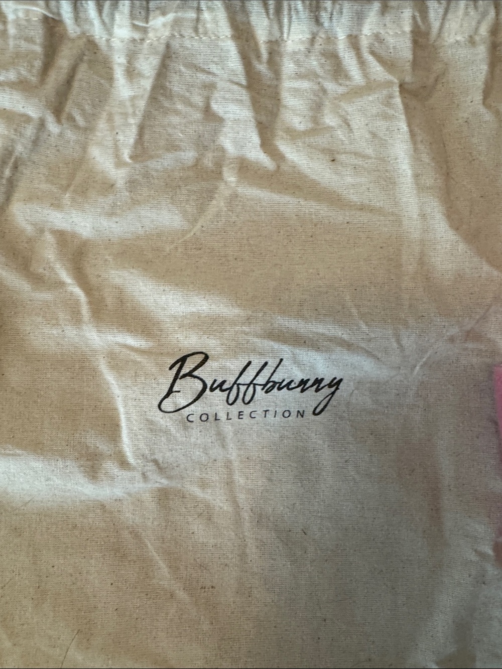 BuffBunny Pink Gingham Water Bottle Bag/Organizer/Sleeve - Picture 4 of 8